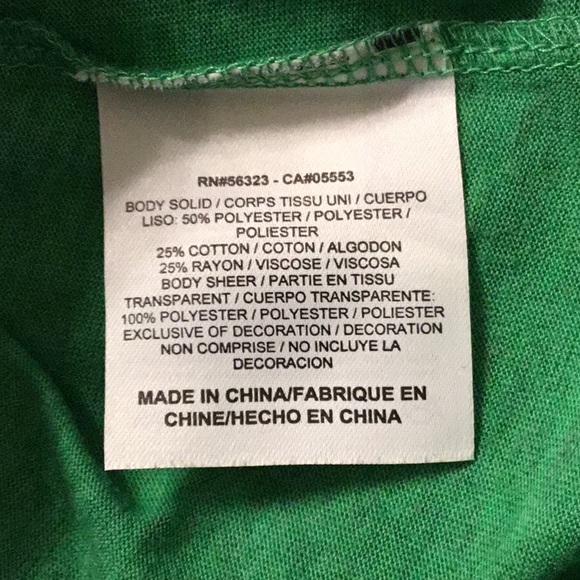 Green Nike Top - Picture 4 of 4